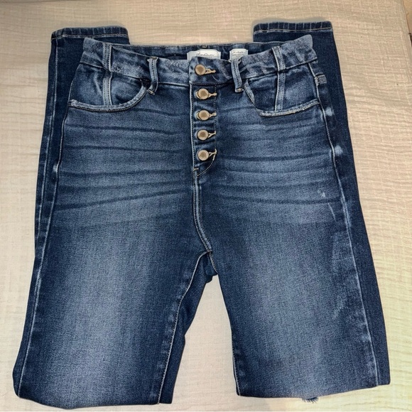 KANCAN KURVY ULTRA HIGH RISE SKINNY JEANS SIZE 27 - Picture 3 of 9